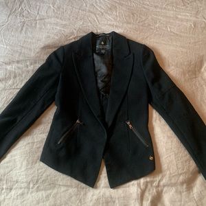 Maison Scotch Black Blazer 1
